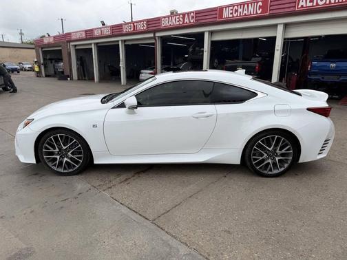 White 2015 Lexus RC 350 Base