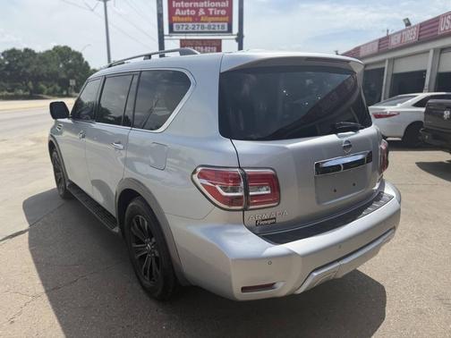 Brilliant Silver 2018 Nissan Armada Platinum