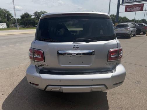Brilliant Silver 2018 Nissan Armada Platinum