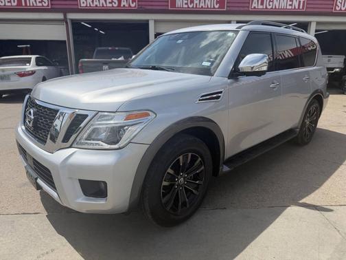 Brilliant Silver 2018 Nissan Armada Platinum