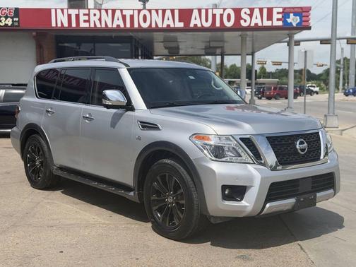 Brilliant Silver 2018 Nissan Armada Platinum
