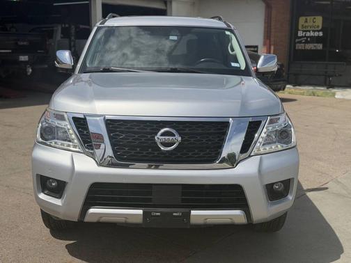 Brilliant Silver 2018 Nissan Armada Platinum