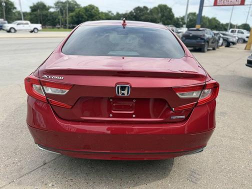 Radiant Red Metallic 2021 Honda Accord Hybrid EX-L