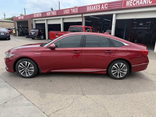 Radiant Red Metallic 2021 Honda Accord Hybrid EX-L