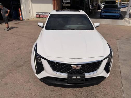 Summit White 2025 Cadillac CT5 Premium Luxury