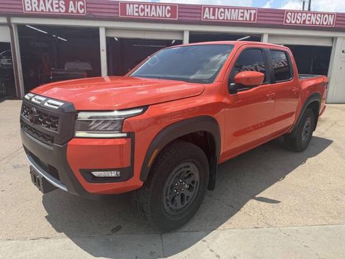 Afterburn Orange 2025 Nissan Frontier PRO-4X