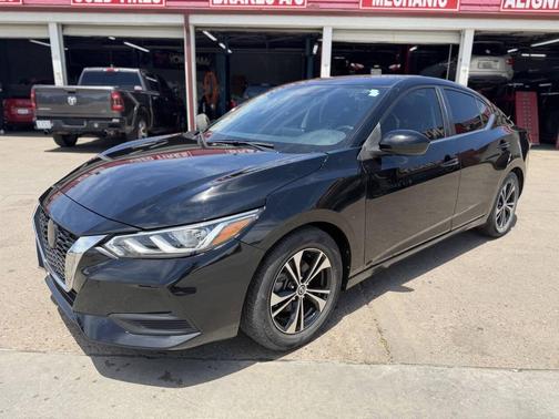 Super Black 2022 Nissan Sentra SV