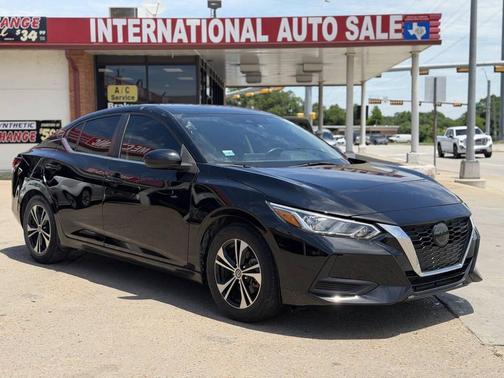 Super Black 2022 Nissan Sentra SV