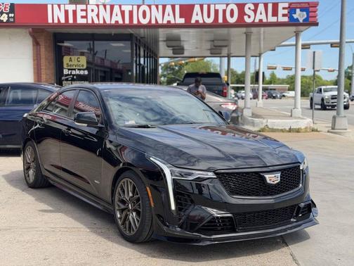 Black 2023 Cadillac CT4-V V-Series Blackwing