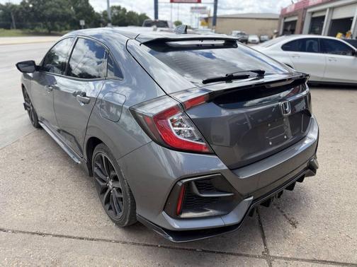 Gray 2021 Honda Civic Sport