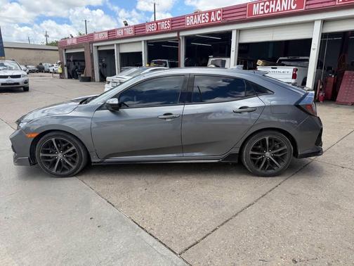 Gray 2021 Honda Civic Sport