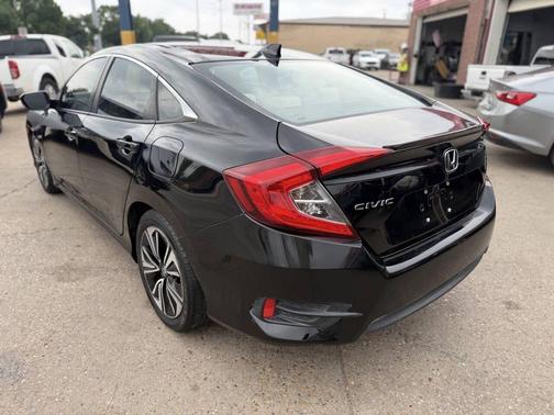 Black 2017 Honda Civic EX-T