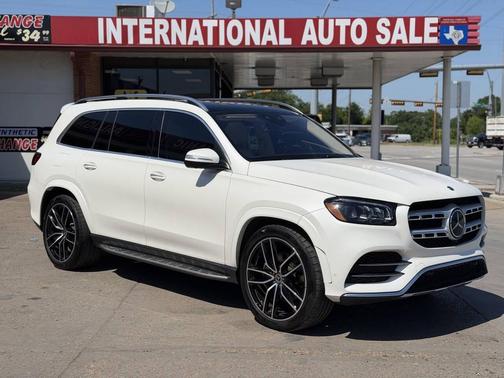 White 2021 Mercedes-Benz GLS 580 4MATIC