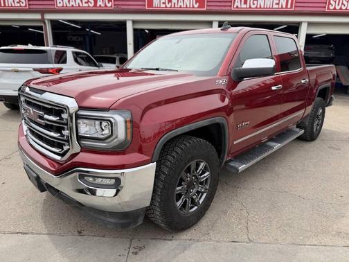 Red 2018 GMC Sierra 1500 SLT