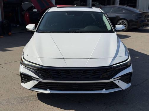 Serenity White 2024 Hyundai ELANTRA Limited