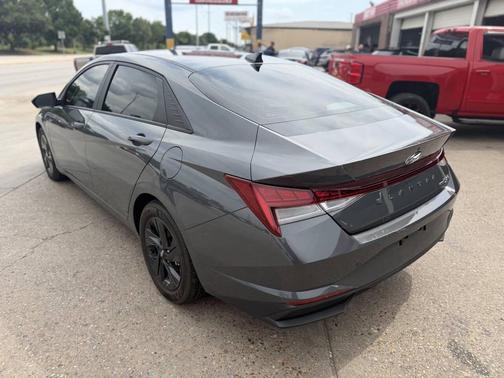 Ecotronic Gray 2023 Hyundai ELANTRA HEV Blue
