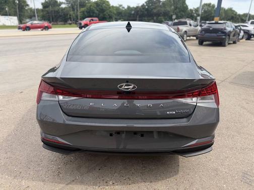 Ecotronic Gray 2023 Hyundai ELANTRA HEV Blue