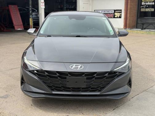 Ecotronic Gray 2023 Hyundai ELANTRA HEV Blue