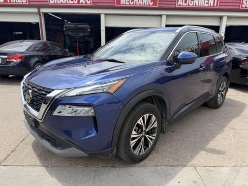 Caspian Blue Metallic 2021 Nissan Rogue SV