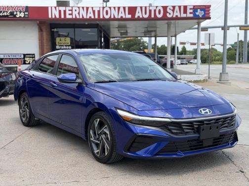 Intense Blue 2024 Hyundai ELANTRA SEL