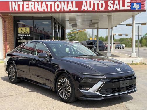 Carbon Blue 2024 Hyundai SONATA Hybrid Limited