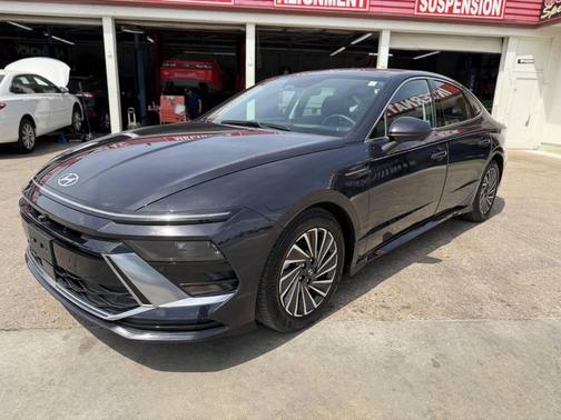 Carbon Blue 2024 Hyundai SONATA Hybrid Limited