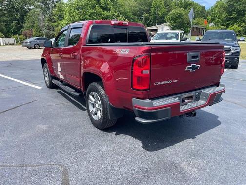 Cajun Red Tintcoat 2018 Chevrolet Colorado Z71