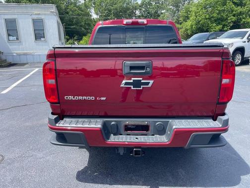 Cajun Red Tintcoat 2018 Chevrolet Colorado Z71