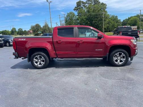 Cajun Red Tintcoat 2018 Chevrolet Colorado Z71
