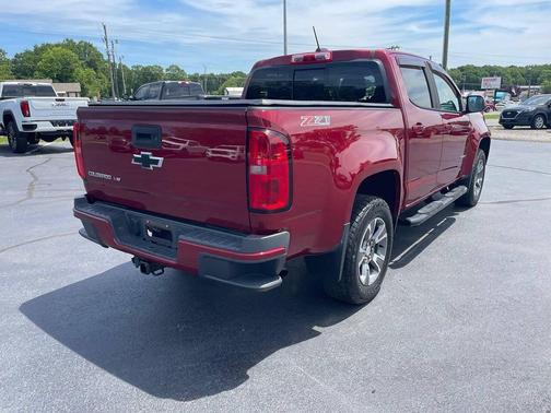 Cajun Red Tintcoat 2018 Chevrolet Colorado Z71
