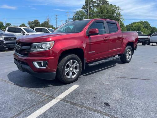 Cajun Red Tintcoat 2018 Chevrolet Colorado Z71