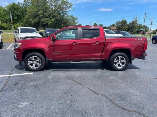 Cajun Red Tintcoat 2018 Chevrolet Colorado Z71