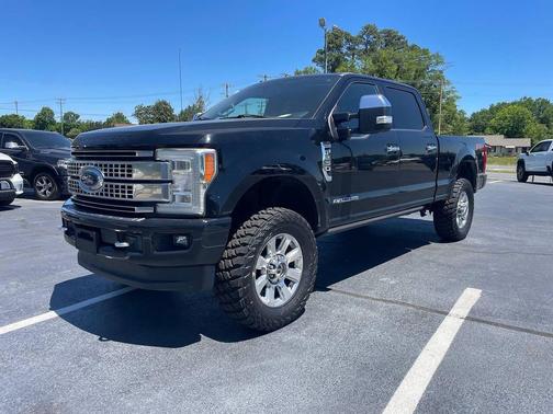 Shadow Black 2017 Ford F-250 Platinum Truck