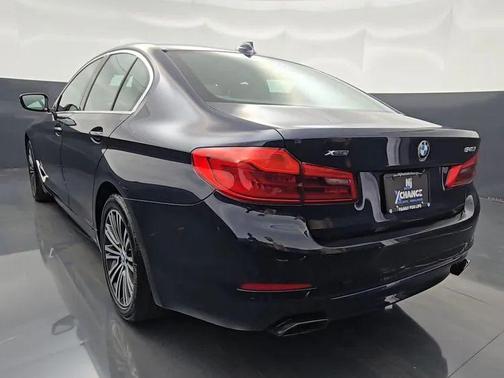 Blue 2019 BMW 540 xDrive