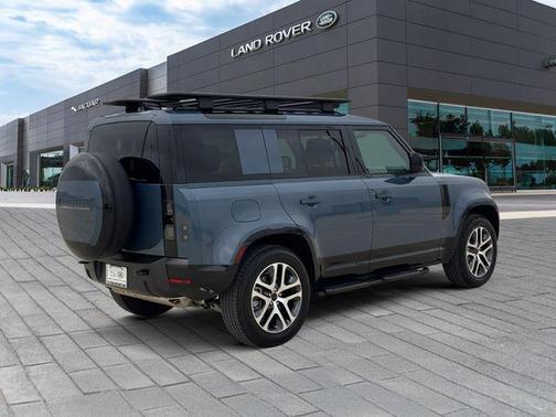 Tasman Blue Metallic 2026 Land Rover Defender P400 X-Dynamic SE