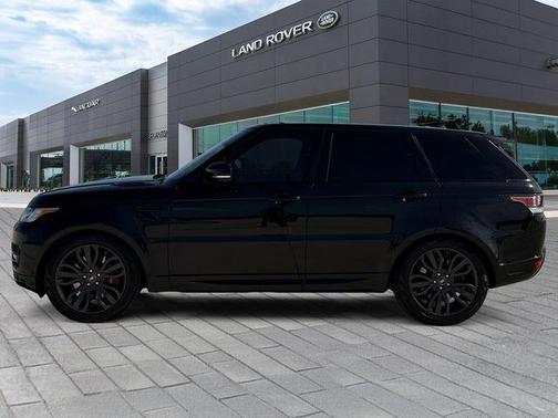 Black 2017 Land Rover Range Rover Sport 3.0L Supercharged HSE Dynamic