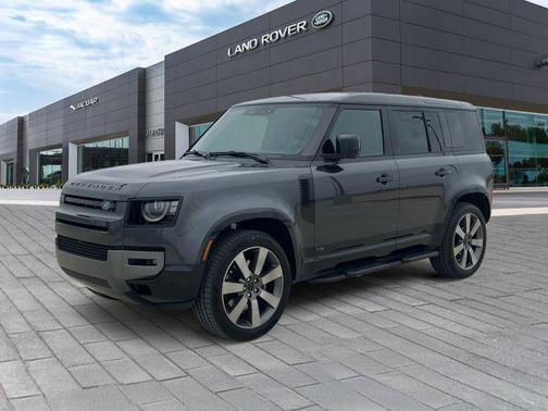 Grey 2026 Land Rover Defender 110 V8