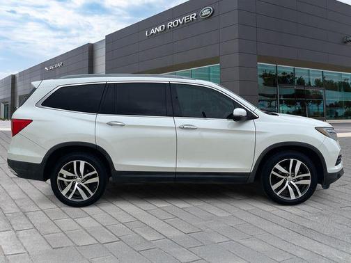 White Diamond Pearl 2016 Honda Pilot Elite