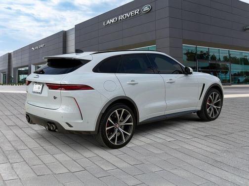 Yulong White 2021 Jaguar F-PACE SVR P550 AWD Automatic