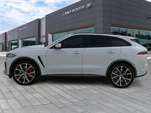 Yulong White 2021 Jaguar F-PACE SVR P550 AWD Automatic