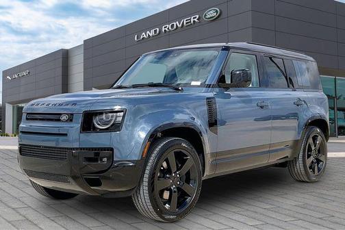 Blue 2026 Land Rover Defender P400 X-Dynamic SE