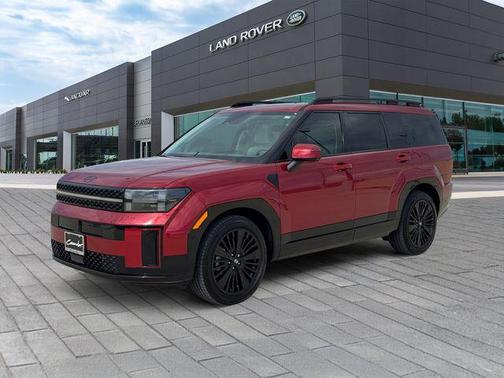 Ultimate Red 2025 Hyundai SANTA FE HEV Calligraphy