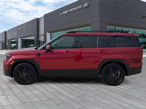 Ultimate Red 2025 Hyundai SANTA FE HEV Calligraphy