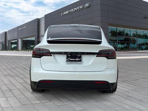 Pearl White Multi-Coat 2024 Tesla Model X Plaid Tri Motor All-Wheel Drive