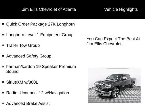 2019 RAM 1500 Longhorn