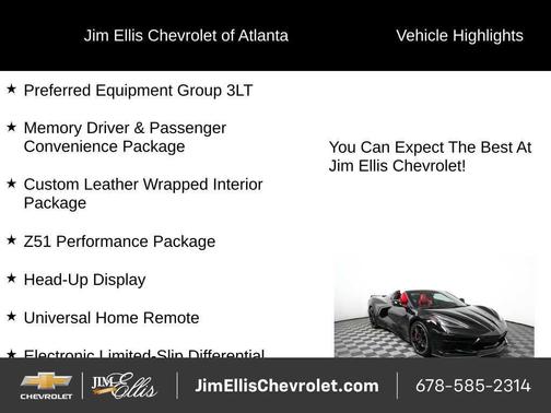 2022 Chevrolet Corvette Stingray w/3LT