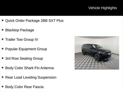 2021 Dodge Durango SXT Plus