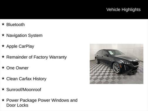 2024 Cadillac CT5 Sport RWD