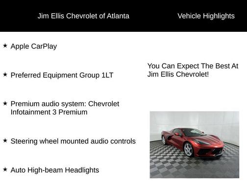 2025 Chevrolet Corvette Stingray w/1LT