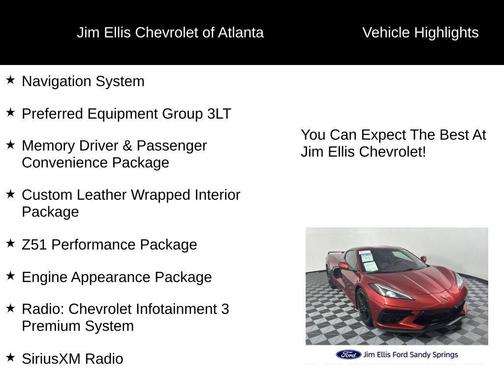2021 Chevrolet Corvette Stingray w/3LT